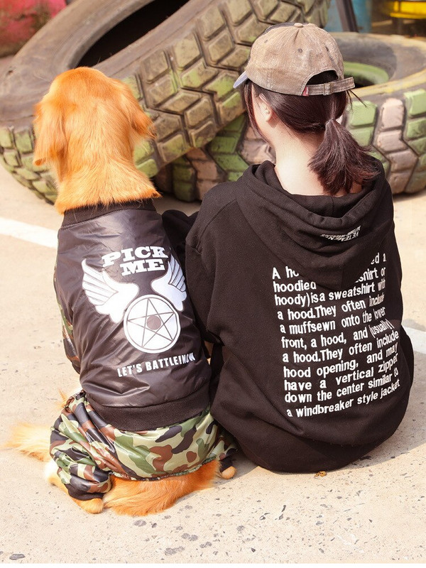 Zimska pamučna odjeća za crnog velikog psa s četiri noge, aljaški labrador, kombinezoni za pse srednje i velike veličine, kostim za pse