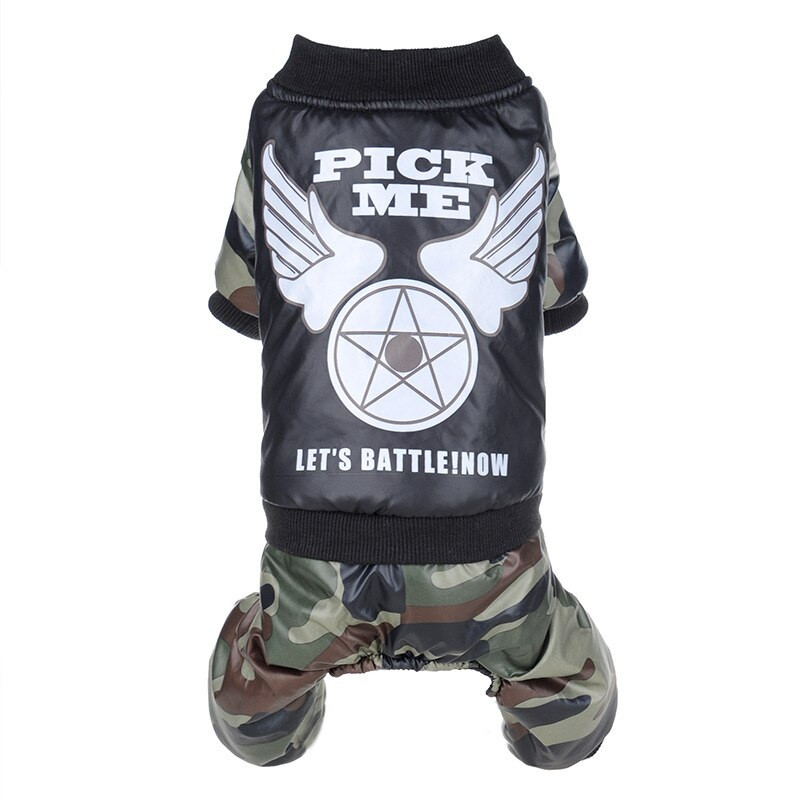 Zimska pamučna odjeća za crnog velikog psa s četiri noge, aljaški labrador, kombinezoni za pse srednje i velike veličine, kostim za pse