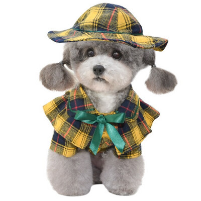 Zimná košeľa pre psa s čiapkou, čiapkou, mačkou, šteniatkom, oblečením pre malých psov, Yorkshirským Pomeranian Pudelom, Bichon Oblečením pre domáce zvieratá, dropshippingovým kabátom pre psa