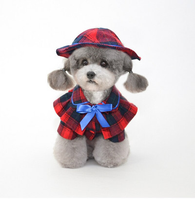 Zimná košeľa pre psa s čiapkou, čiapkou, mačkou, šteniatkom, oblečením pre malých psov, Yorkshirským Pomeranian Pudelom, Bichon Oblečením pre domáce zvieratá, dropshippingovým kabátom pre psa