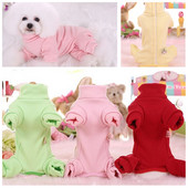 Oblečenie pre domáce zvieratá pre malých psov, jarný a jesenný overal, oblečenie pre psov, úplne zahalené brušné pyžamo, bunda, psí ležérne oblečenie