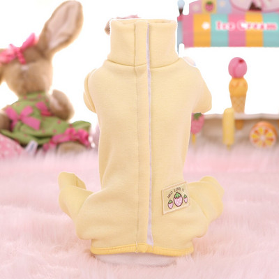 Oblečenie pre domáce zvieratá pre malých psov, jarný a jesenný overal, oblečenie pre psov, úplne zahalené brušné pyžamo, bunda, psí ležérne oblečenie