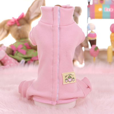 Oblečenie pre domáce zvieratá pre malých psov, jarný a jesenný overal, oblečenie pre psov, úplne zahalené brušné pyžamo, bunda, psí ležérne oblečenie