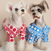 Šunų drabužiai Šunų marškinėliai mažiems šunims šuniukų drabužiai Prabangūs šunų drabužiai Šunų marškinėliai šunims Marškiniai katėms augintiniams Gėlių marškinėliai