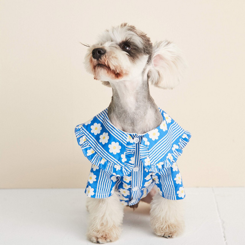 Šunų drabužiai Šunų marškinėliai mažiems šunims šuniukų drabužiai Prabangūs šunų drabužiai Šunų marškinėliai šunims Marškiniai katėms augintiniams Gėlių marškinėliai