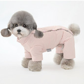 Koer Talvemantel Jumpsuit Lemmiklooma riided Riietus Rõivas Kutsika Riietus Yorkshire terjer Malta Pommeri Puudel Bišoni rõivad