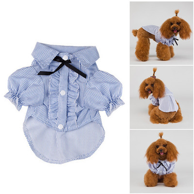 Oblečenie pre domáce zvieratá pre malých psov Šaty pre psov Jarné a letné oblečenie pre domáce zvieratá Jarné roztomilé potreby pre domáce zvieratá Oblečenie pre mačky