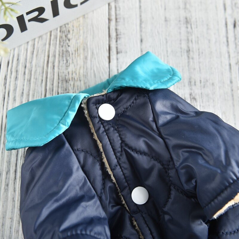 Vodootporna odjeća za pse Kombinezon Plava zimska pahuljica Snježno odijelo Topli kombinezon za kućne ljubimce S XXL Male životinje Chihuahua pudla Proizvod