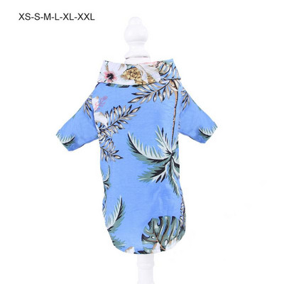 Odjeća za kućne ljubimce Proljeće Ljeto Majica za plažu s havajskim printom Mala srednja veličina Teddy Chai Dog Odjeća za kućne ljubimce Pribor za pse Dodaci