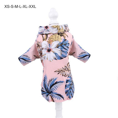 Odjeća za kućne ljubimce Proljeće Ljeto Majica za plažu s havajskim printom Mala srednja veličina Teddy Chai Dog Odjeća za kućne ljubimce Pribor za pse Dodaci