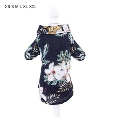 Odjeća za kućne ljubimce Proljeće Ljeto Majica za plažu s havajskim printom Mala srednja veličina Teddy Chai Dog Odjeća za kućne ljubimce Pribor za pse Dodaci