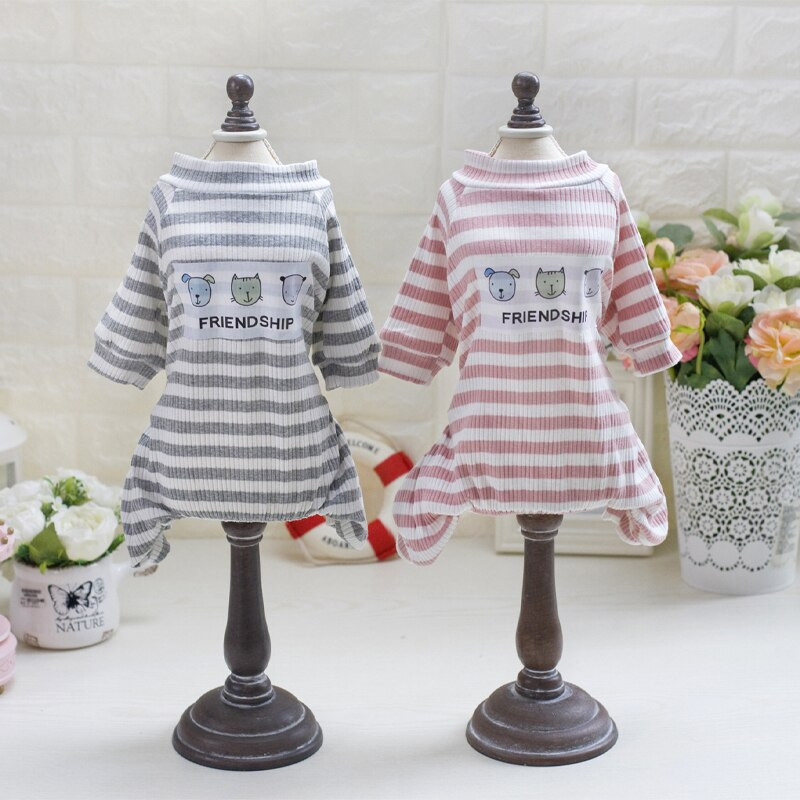 Pijama pentru caini Salopete pentru caini Moale pentru caini Salopete pentru caini de talie mica haine drăguțe Onesies Yorkie Body pentru câini pisici îmbrăcăminte ropa para perro