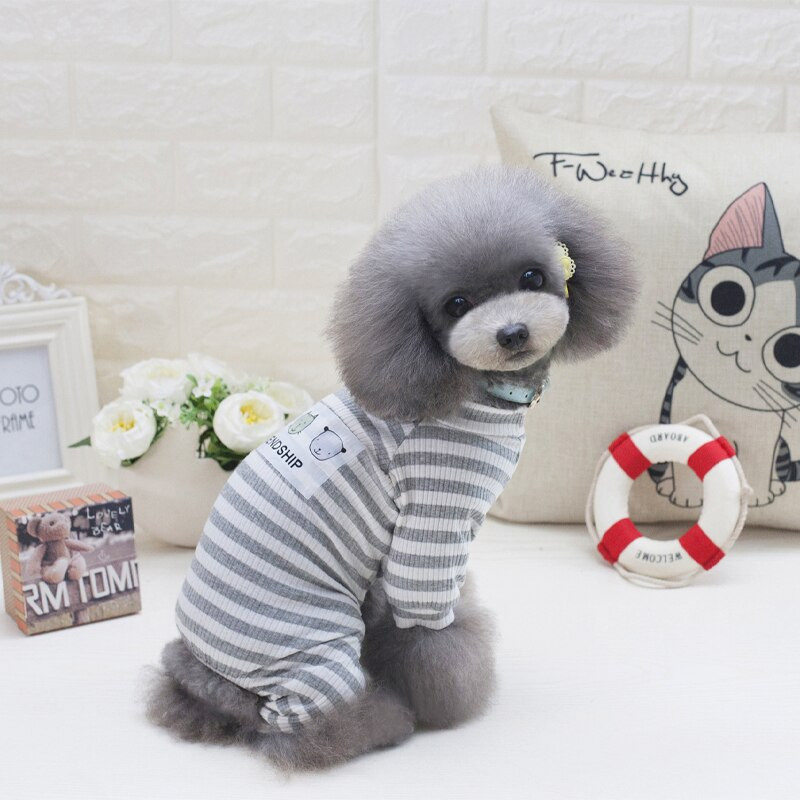 Pijama pentru caini Salopete pentru caini Moale pentru caini Salopete pentru caini de talie mica haine drăguțe Onesies Yorkie Body pentru câini pisici îmbrăcăminte ropa para perro