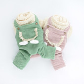 Zimný overal pre psov, hrubé a teplé oblečenie pre domáce zvieratá, kabát, bunda, pomeranian, schnauzer, pudel, bišón frise, oblečenie pre psov, nohavice