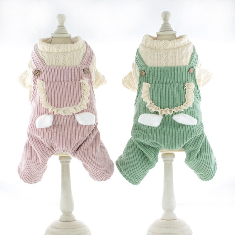 Zimný overal pre psov, hrubé a teplé oblečenie pre domáce zvieratá, kabát, bunda, pomeranian, schnauzer, pudel, bišón frise, oblečenie pre psov, nohavice