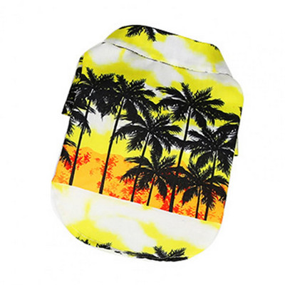 Φούτερ πουκάμισο σκύλου αναπνέει ευρεία εφαρμογή Πολυεστέρας Πολύχρωμα εμπριμέ αξεσουάρ κουταβιού για κατοικίδια