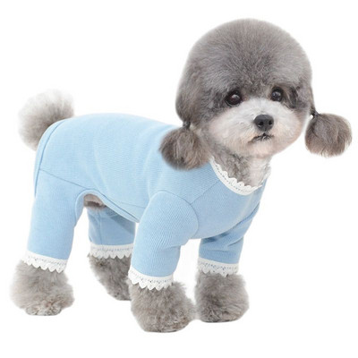 Pijamale pentru câini de talie mică, salopetă, primăvară, vară, ținută pentru cățeluș, Lenjerie de dormit, Yorkshire, pomeranian, pudel, bichon, schnauzer, haină pentru câini.