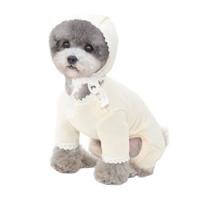 Pijamale pentru câini de talie mică, salopetă, primăvară, vară, ținută pentru cățeluș, Lenjerie de dormit, Yorkshire, pomeranian, pudel, bichon, schnauzer, haină pentru câini.