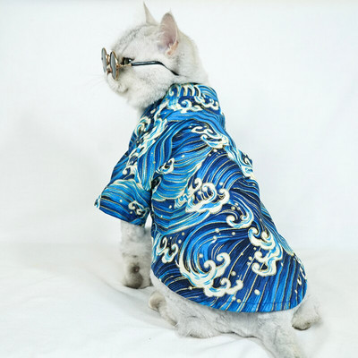 Kimono naminiams šunims Drabužiai Naminių gyvūnėlių marškinėliai Drabužiai katėms Mažiems šunims Drabužiai Šnauceris Čihuahua Meškiukas pavasariniai drabužiai augintiniams