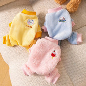 Teplé flísové oblečenie pre psov, zimná mäkká kombinéza pre psov, pohodlný sveter pre malého psa, francúzskeho buldočka, oblečenie Ropa Perro