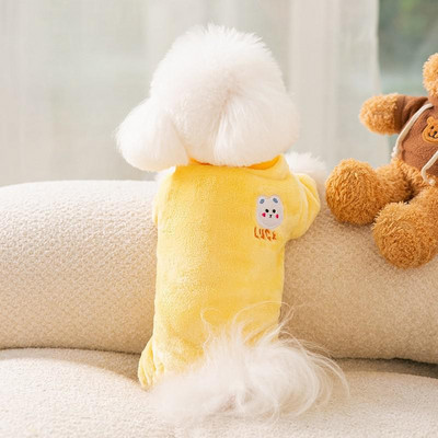 Teplé flísové oblečenie pre psov, zimná mäkká kombinéza pre psov, pohodlný sveter pre malého psa, francúzskeho buldočka, oblečenie Ropa Perro