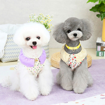 Small Dog Apparel Puppy πουλόβερ για μεσαίους σκύλους Αγόρια Χαριτωμένα κατοικίδια πουλόβερ λουλουδιών για σκύλους Μεσαία αρσενικά πουκάμισα για μικρά σκυλιά βαμβακερά