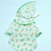 Suvine mütsiga kassi koerasärk kutsika väike koera kostüümid Yorkshire`i pommeri bichon puudli šnautser riided õues lemmikloomade riided