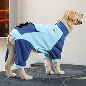 Ρούχα μεγάλου σκύλου Χειμερινή φόρμα για μεγάλους σκύλους Samoyed Husky Labrador Golden Retriever Παλτό με κουκούλα σκύλου Corgi Shiba Inu Ρούχα για σκύλους