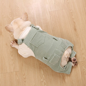 Χειμερινές φόρμες για σκύλους Γαλλικά μπουλντόγκ Ρούχα για σκύλους Χειμερινά ρούχα Ρυθμιζόμενα ρούχα για σκύλους για κατοικίδια Πιτζάμες για σκύλους