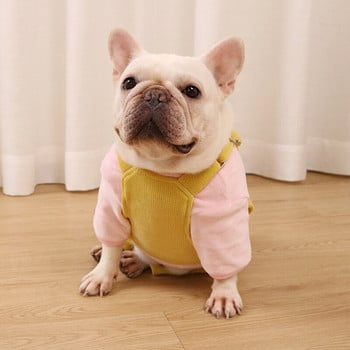 Χειμερινές φόρμες για σκύλους Γαλλικά μπουλντόγκ Ρούχα για σκύλους Χειμερινά ρούχα Ρυθμιζόμενα ρούχα για σκύλους για κατοικίδια Πιτζάμες για σκύλους