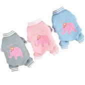 Lilleline elevandiülikond väikestele koertele Talvine paks roosa mantel lemmikloomade spordidress Luksuslikud disainerkostüümid kutsikale XS 3XL buldogile