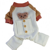 Neklizajuće lijepe četiri tajice Odjeća za kućne ljubimce Štrampa za kućne ljubimce protiv pada Dizajn medvjeda za zimu