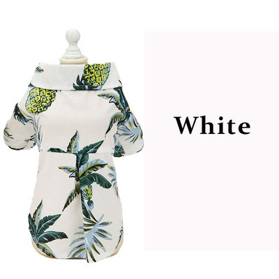 OIMG Hawaii stiilis koerariided Prantsuse buldog Bichon rannapuhkuse kutsikasärgid Suvised õhukesed koerarõivad Nägus lemmikloomade rõivas