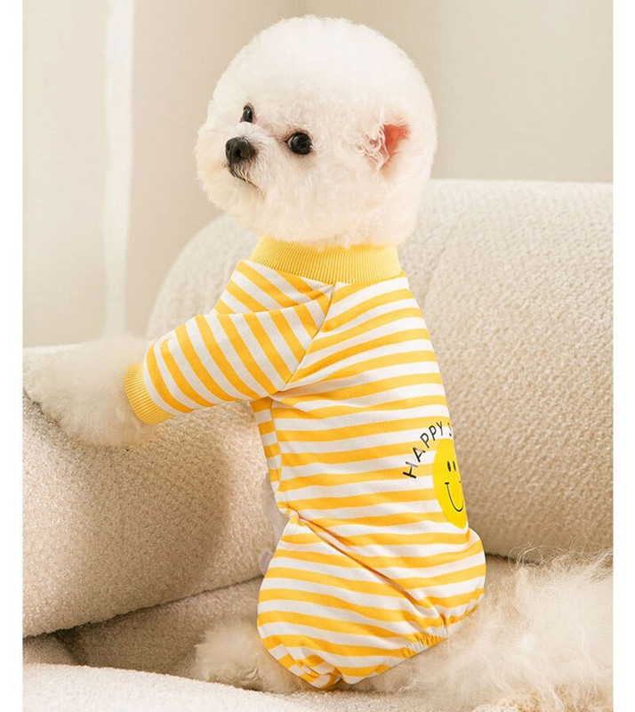 Pyžamo pre šteniatka, overal pre domáce zvieratá, mäkké dupačky pre šteniatka, malé psy, roztomilé oblečenie, šteňacie body pre domáce zvieratá, šteniatko, pes, mačka, oblečenie