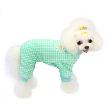 Υπέροχες καινούριες πιτζάμες για σκύλους για κατοικίδια Ρούχα γάτας Κουτάβι φόρμα για παλτό σκύλου για σκύλους Chihuahua Καρό ρούχα