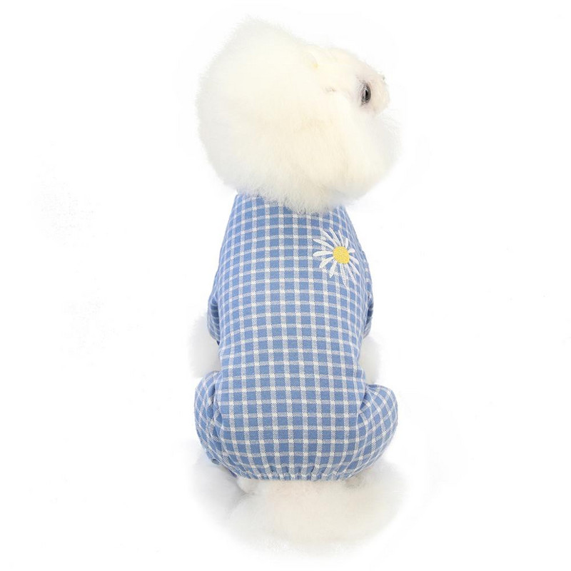 Puikios naujos mažų šunų pižamos naminiams šunims Kačių drabužiai šuniukų kombinezonai šunų kailiui čihuahua šunims languoti drabužiai