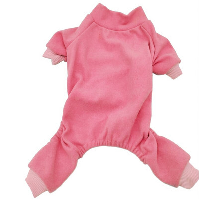 Isaste koerte pidžaamad väikestele koertele Pehme termosametine veniv kutsikakombine Onesie talvekoerariided Beagle Yorkie