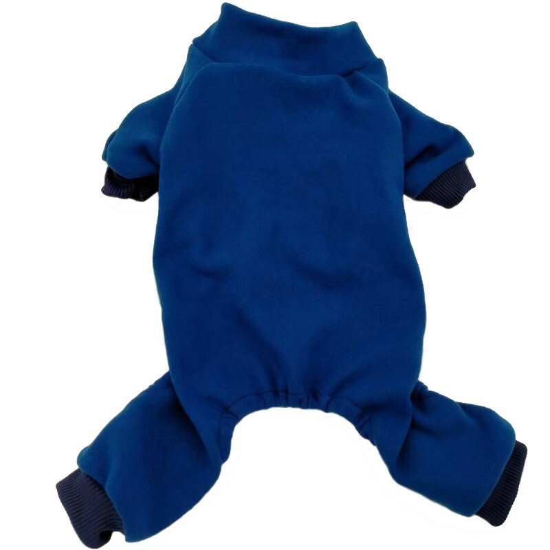 Isaste koerte pidžaamad väikestele koertele Pehme termosametine veniv kutsikakombine Onesie talvekoerariided Beagle Yorkie