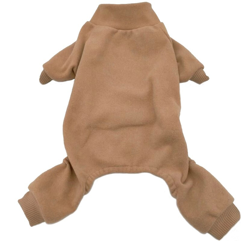 Isaste koerte pidžaamad väikestele koertele Pehme termosametine veniv kutsikakombine Onesie talvekoerariided Beagle Yorkie