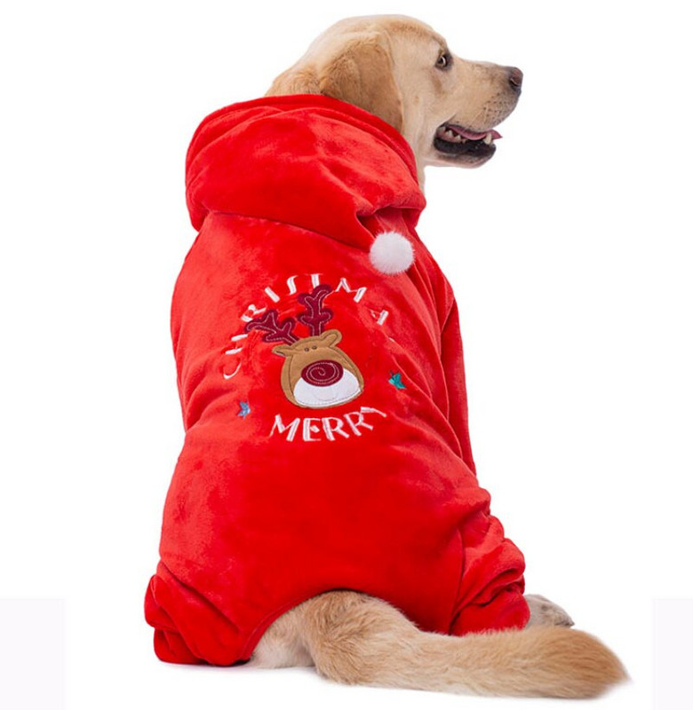 Flanellkoera kombinesoon Jõulud suured suured koerariided jõulud lemmikloomade riided corgi samojeedi husky labradori kuldse retriiveri koera kostüüm