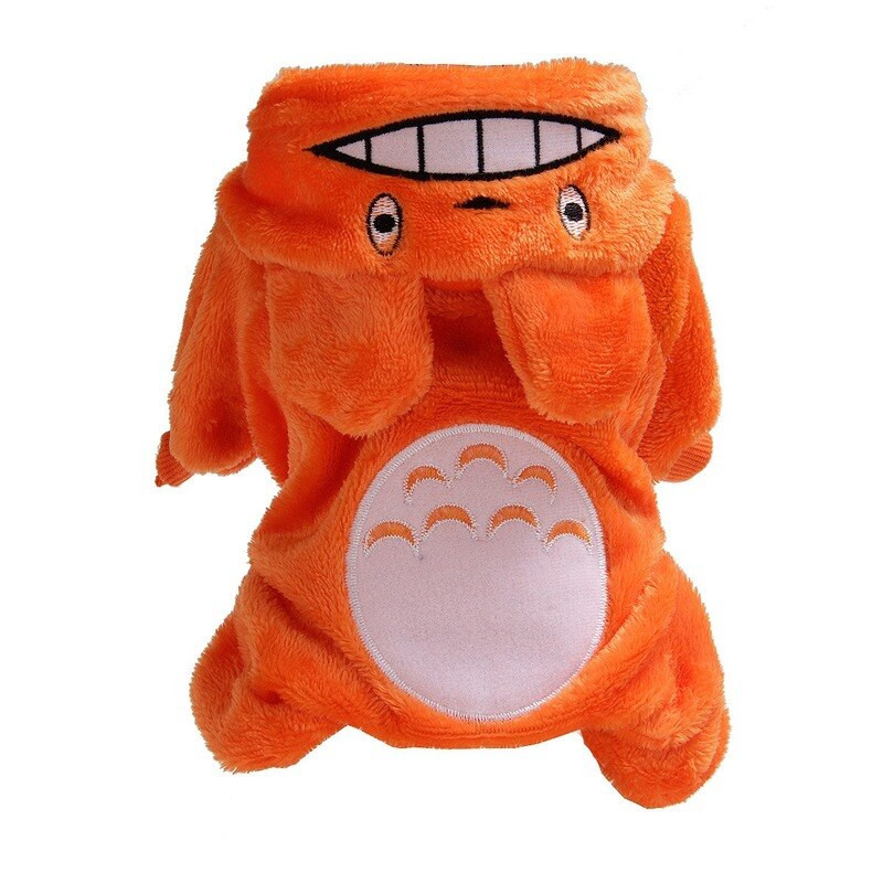 Kreslená dračia mačka, prezliekanie sa do oblečenia pre domáce zvieratá, pes a mačka, ktorá sa zahrieva v jesennej a zimnej horúcej sezóne, oblečenie pre domáce zvieratá, pyžamo pre psov