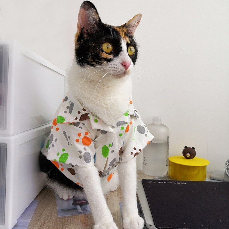 Tricou pentru câini Cămașă de vară pentru animale de companie Cămașă hawaiană pentru câini Cămașă pentru câini, ventilată subțire, care disipa căldura, pisici și câini mici și mijlocii
