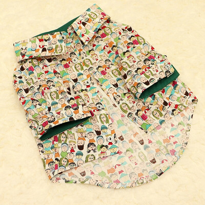 Cămașă pentru câini buldog francez Haine pentru câini pug de vară Pudel Bichon Schnauzer Frenchies Costum pentru câini Îmbrăcăminte Corgi Shiba Inu