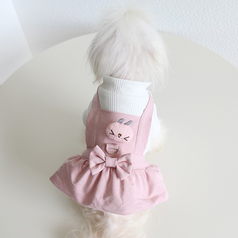 Ružové ramienka, oblečenie pre psov, retro flísové, hrubé, pre malých psov, oblečenie pre šteniatka, zimné, teplé, kórejské, módne, pre páry, kawaii, domáce zvieratá