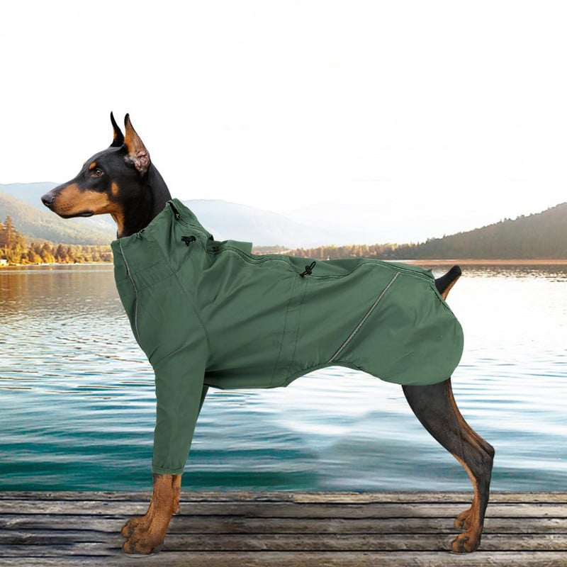 Koerariided Stiilne kahe jalaga lemmiklooma jope Veekindel lemmikloomade riided Kahe jalaga lemmikloomarõivaste jope sügiseks õue