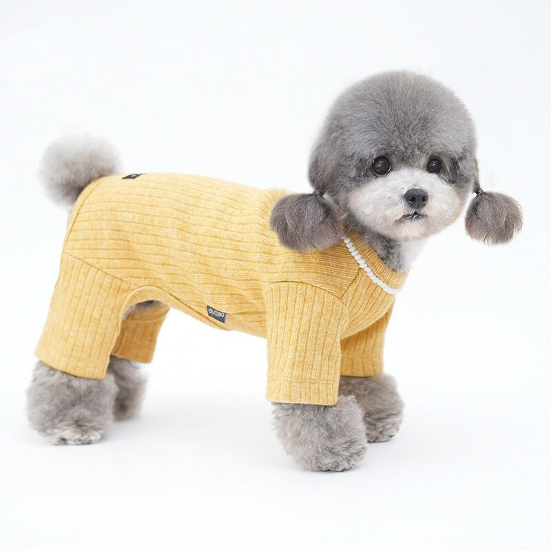 Overal pre malé psy, zimné pyžamo, kombinézy pre domáce zvieratá, yorkshirský pomeranský teriér, maltézsky pudel, bišón, čivava, oblečenie pre psov, šteňatá