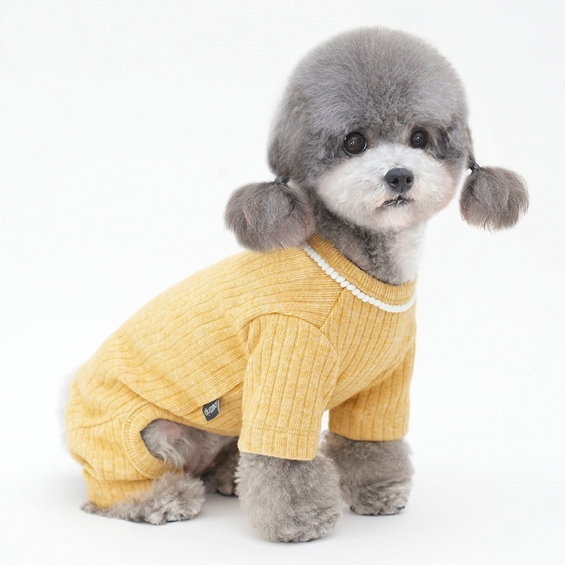 Overal pre malé psy, zimné pyžamo, kombinézy pre domáce zvieratá, yorkshirský pomeranský teriér, maltézsky pudel, bišón, čivava, oblečenie pre psov, šteňatá