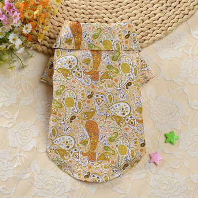 Havajų stiliaus drabužiai naminiams gyvūnėliams Vasariniai naminių gyvūnėlių marškinėliai madingi šunų drabužiai kačių marškinėliai naminių gyvūnėlių reikmenys INS Cool Chihuahua Ropa Perro Mopsas 2022 m.