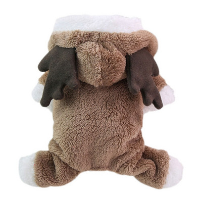 Vianočná dekorácia pre psov, vonkajšie oblečenie, kreslený pes, termálna mikina, ľahká mačiatka, šteňa, oblečenie, ktoré nevybledne, potreby pre domáce zvieratá