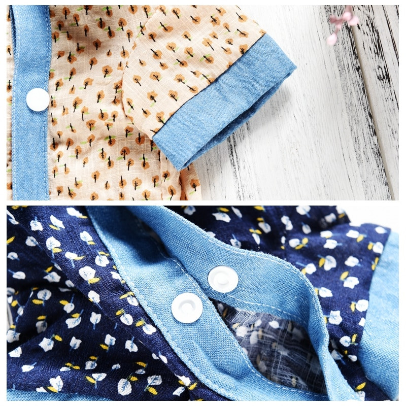 Haine pentru pisici din bumbac floral, haine de vară pentru animale de companie, jachetă pentru câini de talie mică, mijlocie, chihuahua, Yorkshire, costume, cafea albastră